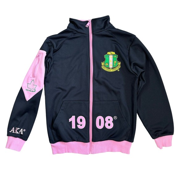 Alpha Kappa Alpha AKA Elite Track Jacket Size Small - Picture 1 of 13